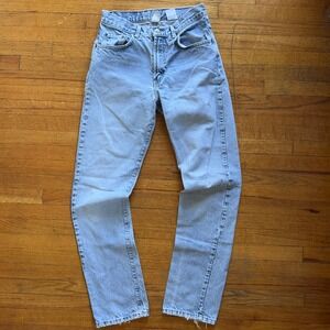 Vintage Distressed Lucky‎ Brand Jeans Relaxed Light Wash Denim Pants Size 6/30